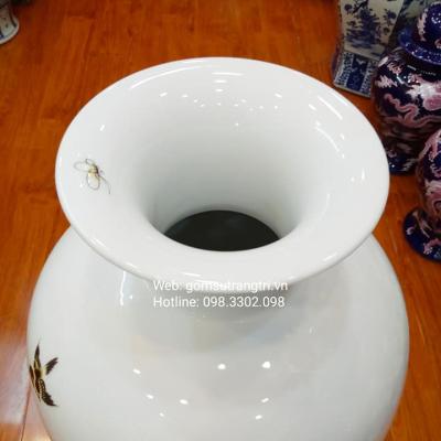 BÌNH HỌA TIẾT CHIM HOA
